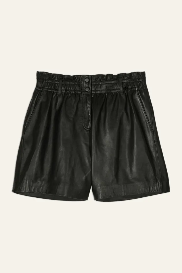 AglaeHighRise Shorts Clothing Baandsh Skirts and Shorts