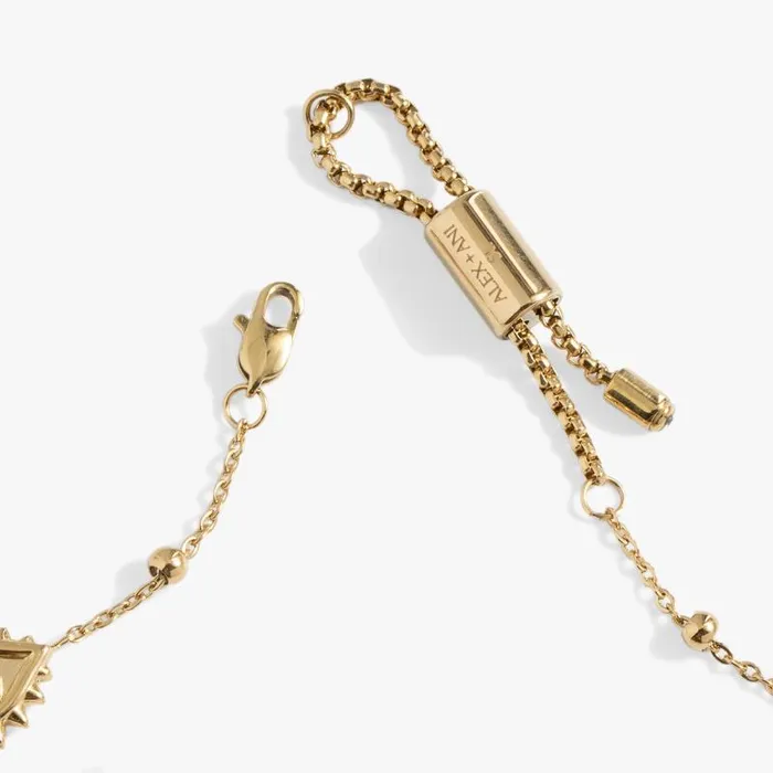 Anklets Women Alex And Ani Evil Eye Crystal Anklet Stainless Steel Gold