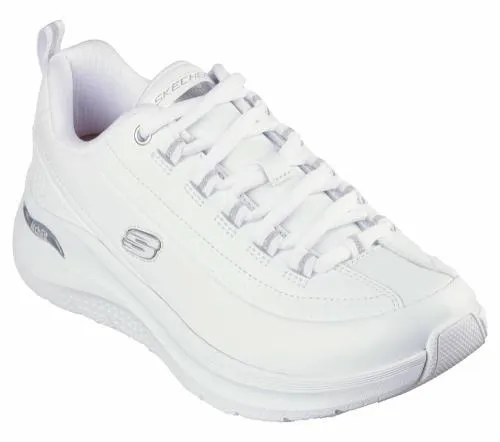 Arch Fit 20 8211 Star Bound White Silver Women SKECHERS Lace Up