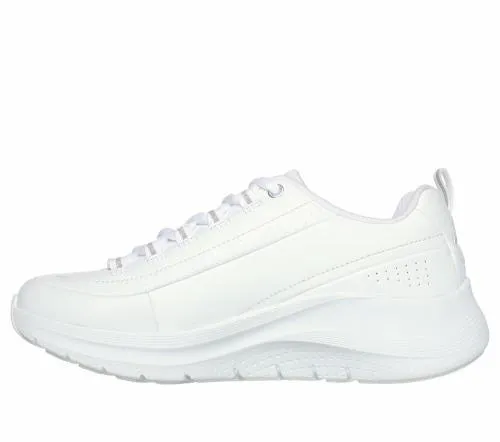 Arch Fit 20 8211 Star Bound White Silver Women SKECHERS Lace Up