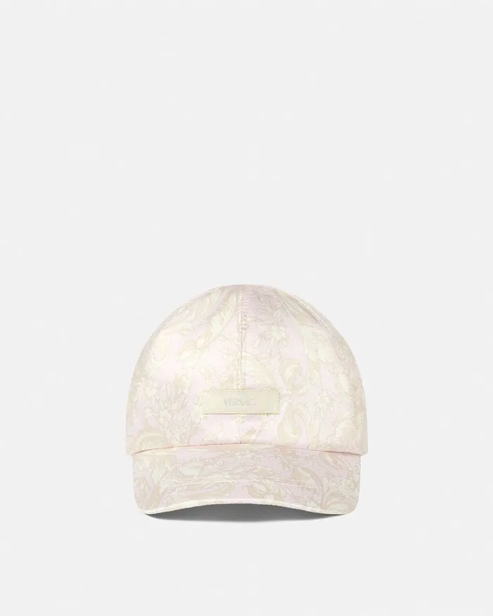 Bags and Accessories Kids Versace Barocco Baseball Cap White