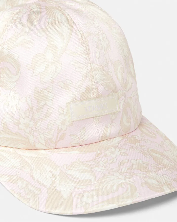 Bags and Accessories Kids Versace Barocco Baseball Cap White