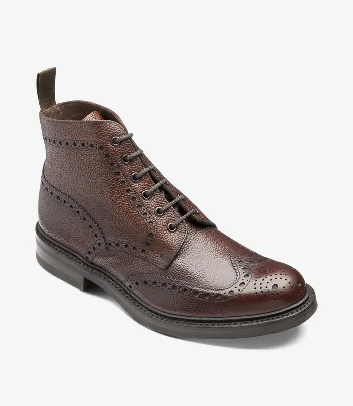 Bedale Oxblood Grain Derby Boots Loake Men Bedale Oxblood Grain Derby Boots Loake Men