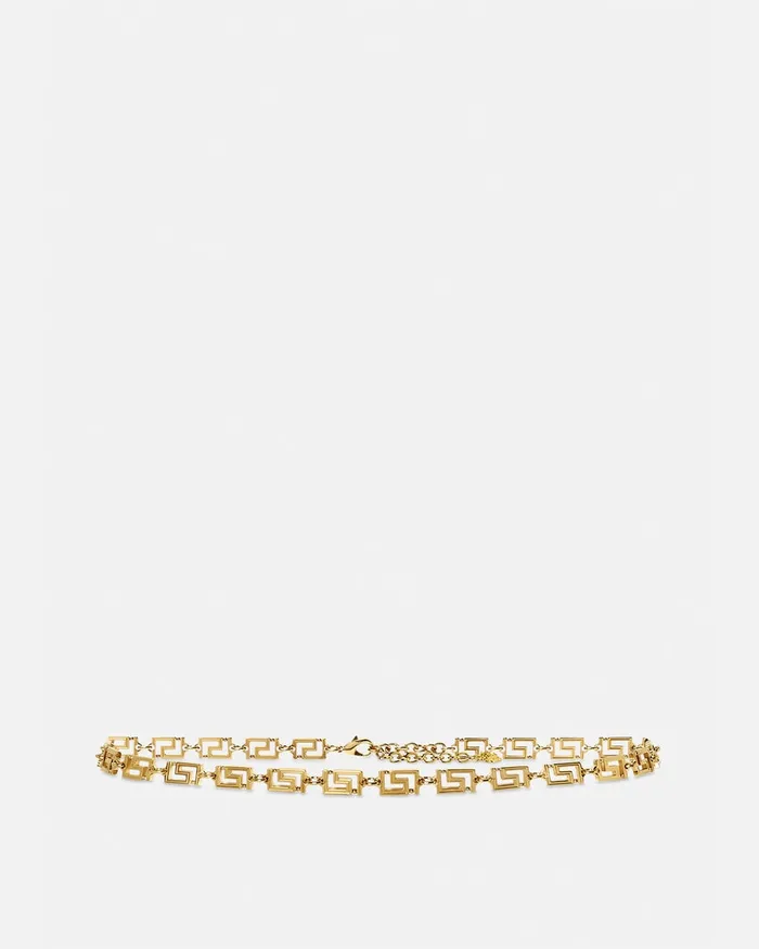Belts Women Versace Greca Goddess Chain Belt Gold