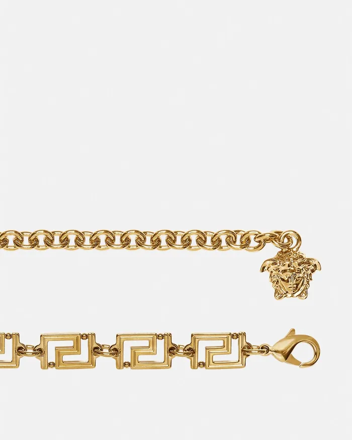 Belts Women Versace Greca Goddess Chain Belt Gold