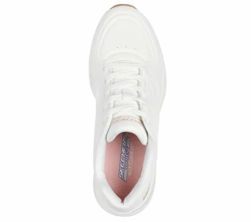 BOBS Arch Comfort B Sweet 8211 A Bind White Women SKECHERS Lace Up