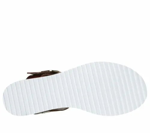 BOBS Desert Kiss 8211 Sunny Flair Chocolate Women SKECHERS Wedges