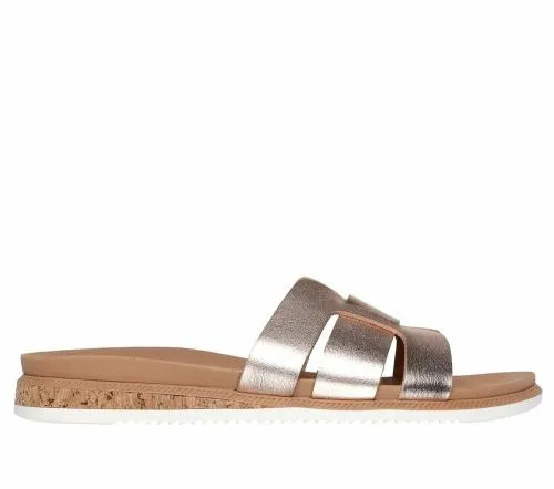 BOBS Desert Kiss Low 8211 Peak Look Rosegold Women SKECHERS Sandals