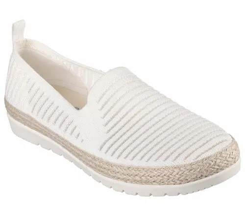 BOBS Flexpadrille 30 8211 Sparkling Sky Off White Women SKECHERS SlipOn