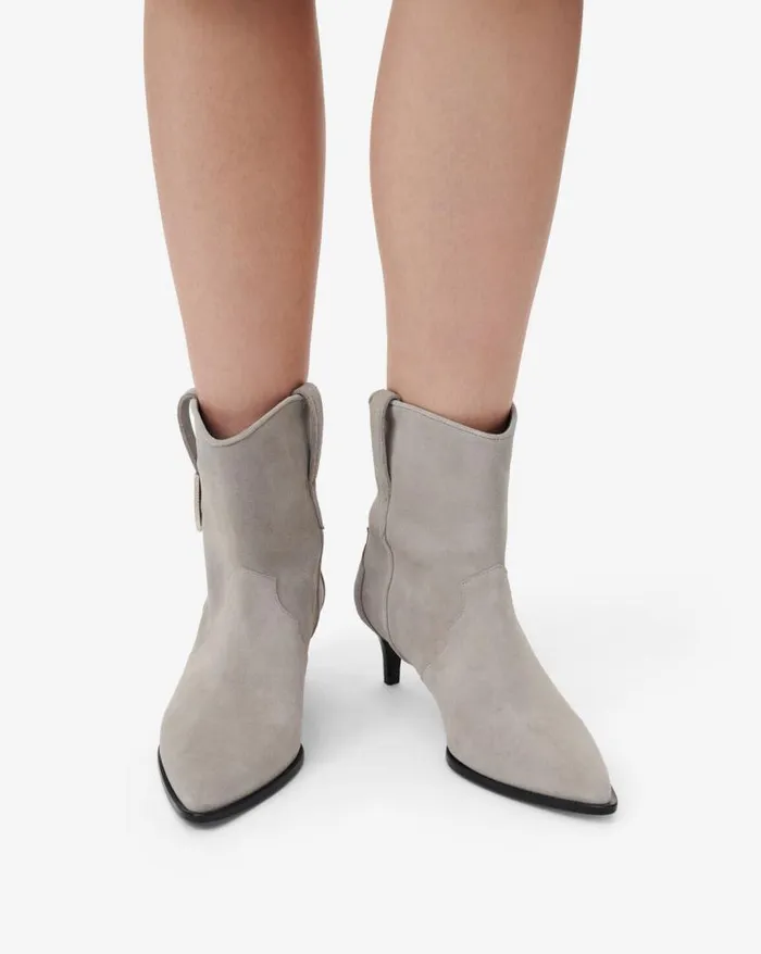 Boots Women IRO OPALE SUEDE LEATHER ANKLE BOOTS