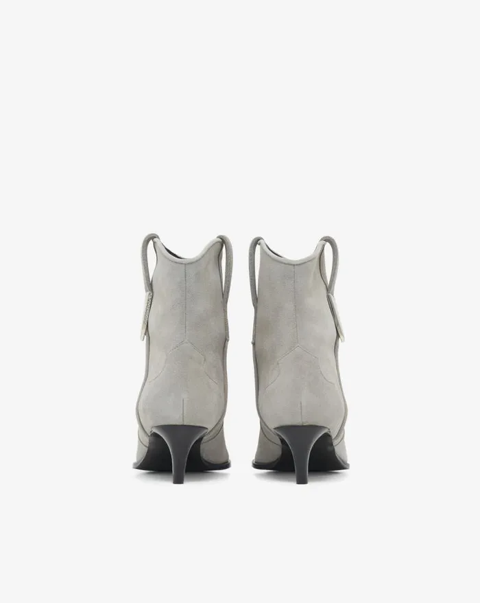 Boots Women IRO OPALE SUEDE LEATHER ANKLE BOOTS