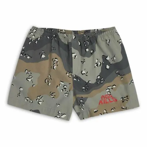 Bottoms WomenMen Gallery Dept ATK GREY CAMO SHORTS Grey Storm Camo