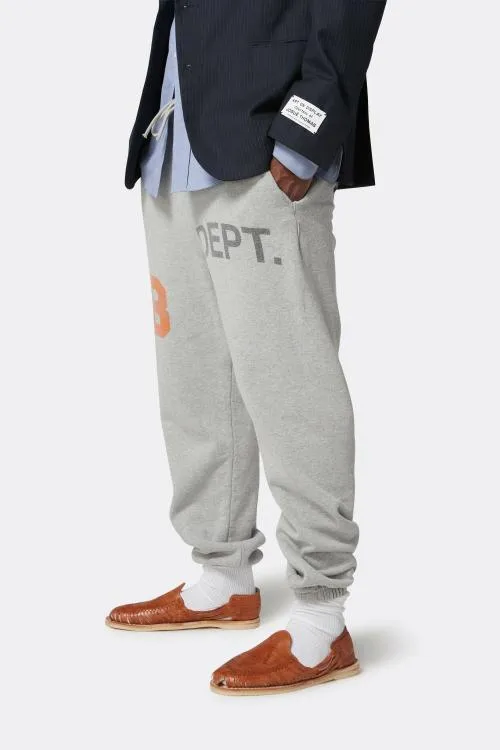 Bottoms WomenMen Gallery Dept DEPT LOGO 8 SWEATPANT Heather Grey