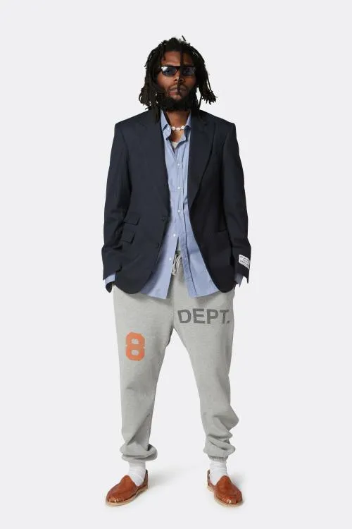 Bottoms WomenMen Gallery Dept DEPT LOGO 8 SWEATPANT Heather Grey