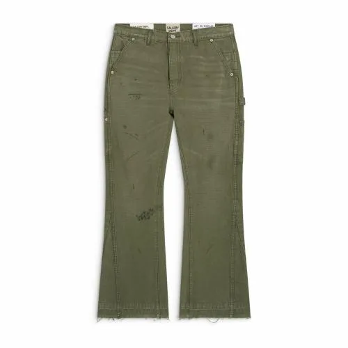 Bottoms WomenMen Gallery Dept RECYCLED CONSTRUCTION FLARE Olive