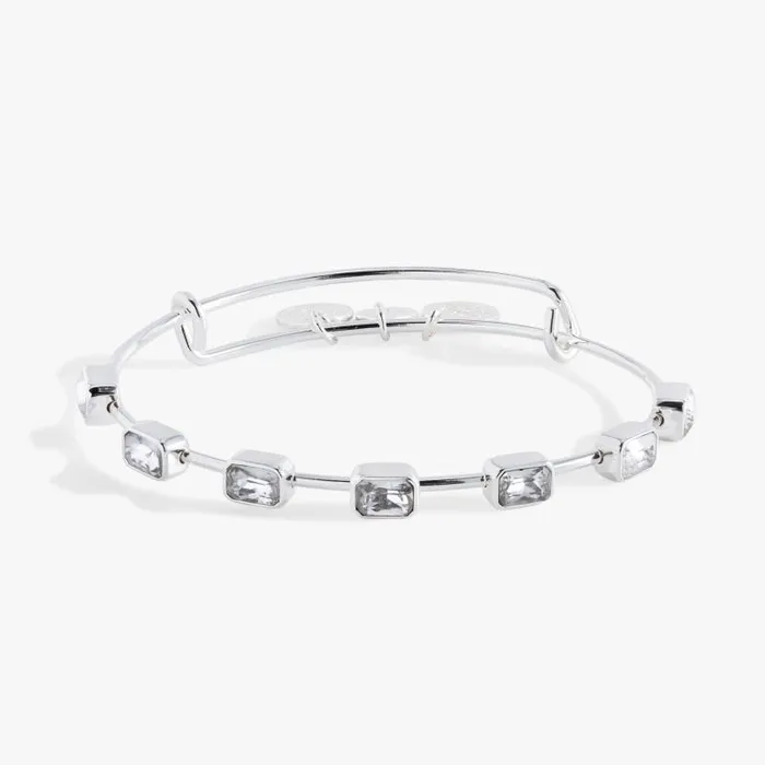 Bracelets Women Alex And Ani April Birthstone Emerald Cut Bangle Gold