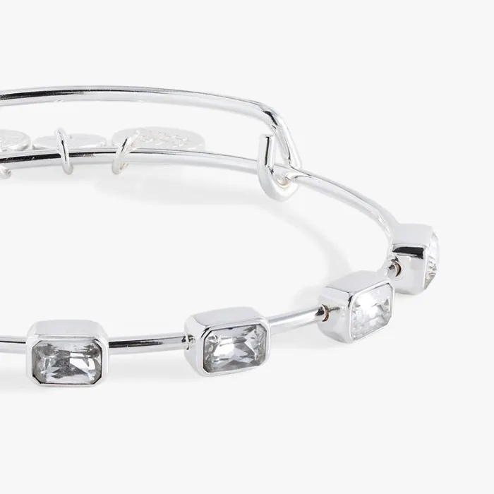 Bracelets Women Alex And Ani April Birthstone Emerald Cut Bangle Gold