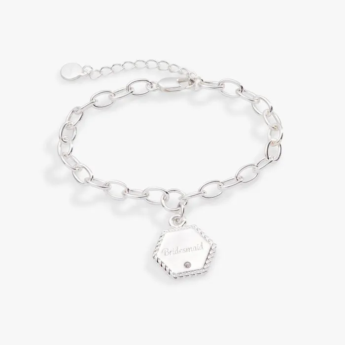 Bracelets Women Alex And Ani Bridesmaid039 Charm Bracelet Adjustable Silver