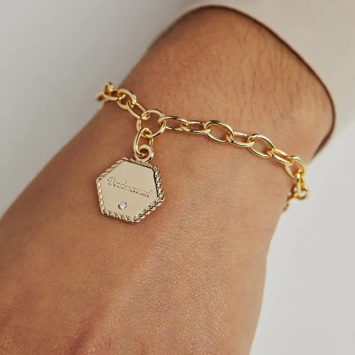 Bracelets Women Alex And Ani Bridesmaid039 Charm Bracelet Adjustable Silver