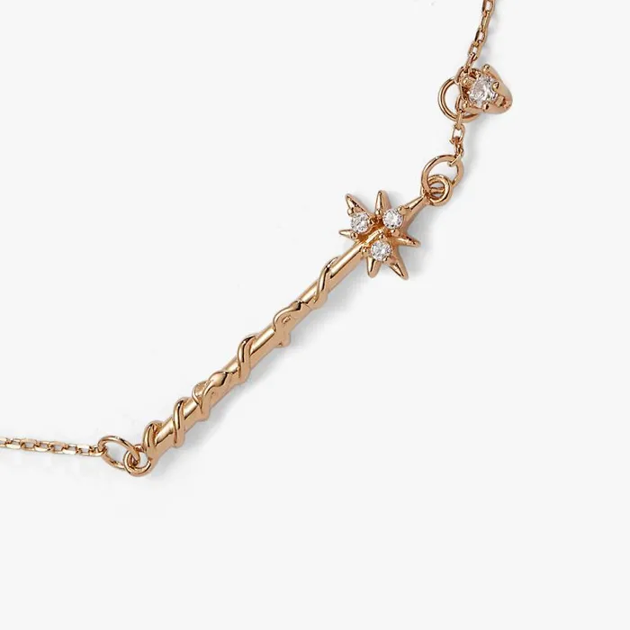 Bracelets Women Alex And Ani Harry Potter Hermione Wand Bracelet 14kt Gold Over Sterling Silver