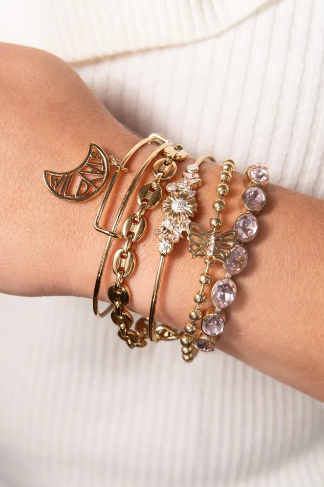 Bracelets Women Alex And Ani Stay Wild Charm Bangle Gold