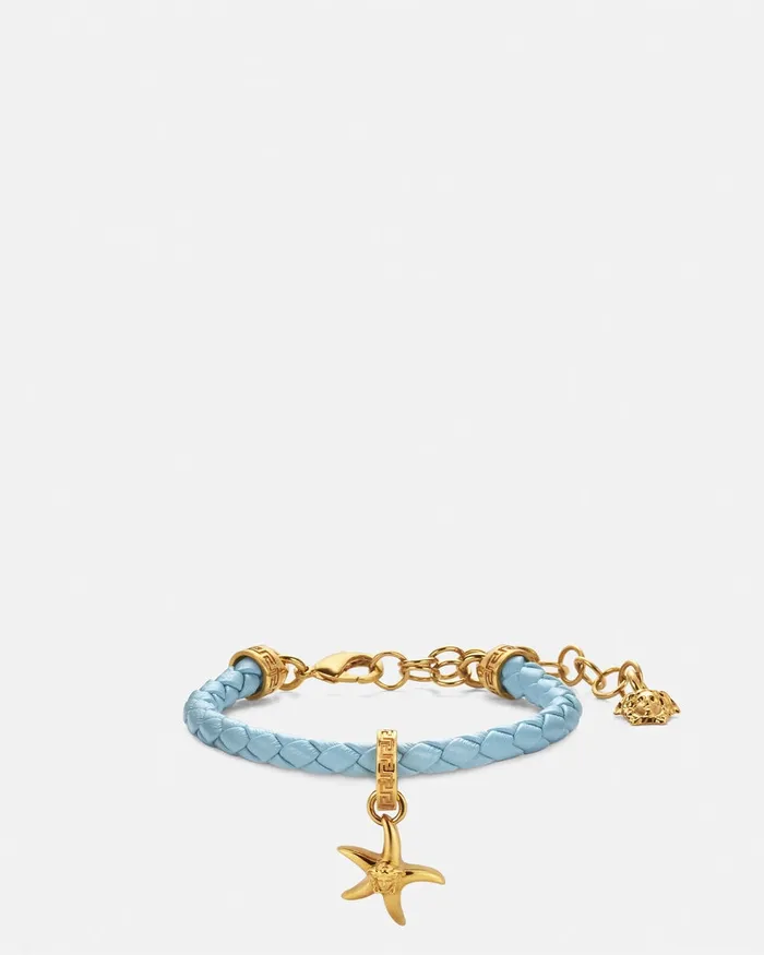 Bracelets WomenMen Versace Barocco Sea Bracelet Light Blue