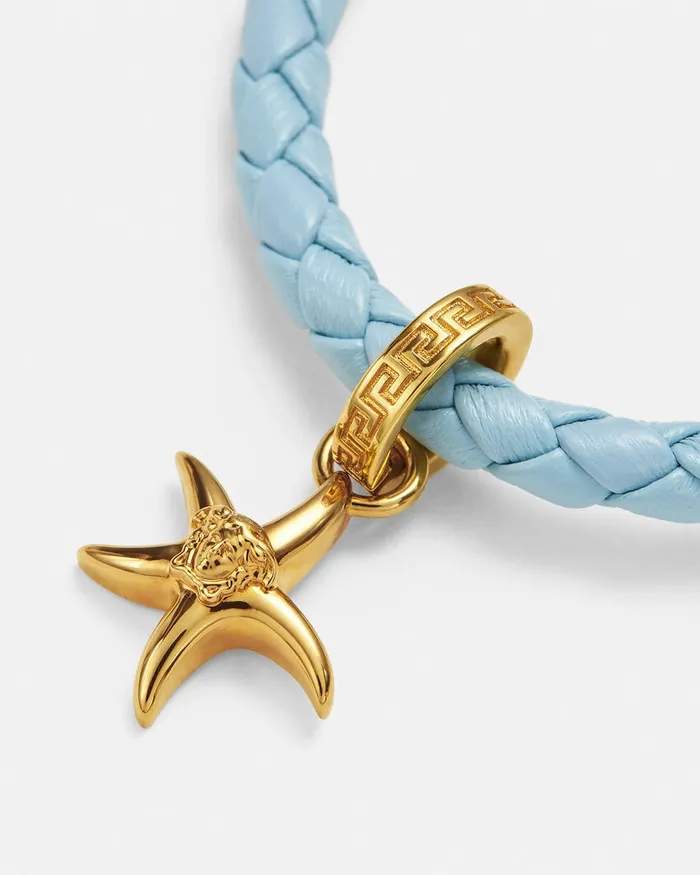 Bracelets WomenMen Versace Barocco Sea Bracelet Light Blue