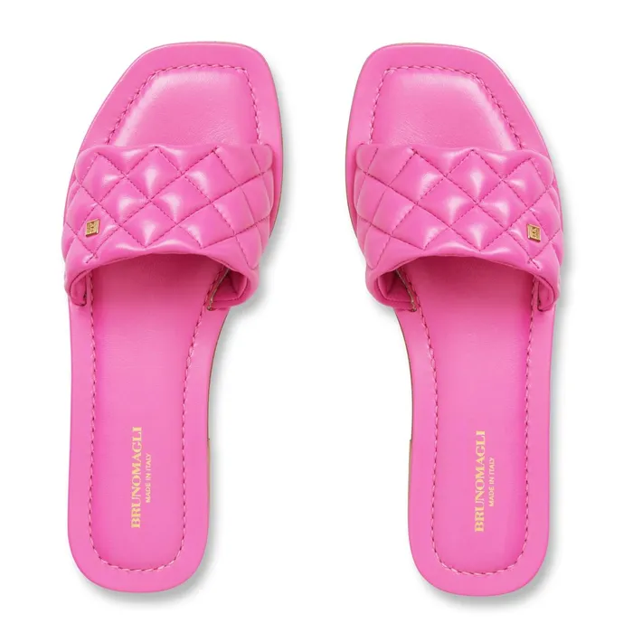 Bruno Magli AYLA 8211 MAGENTA Women Sandals and Slides