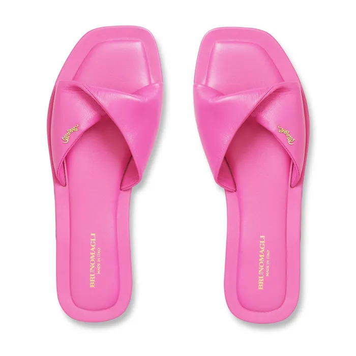 Bruno Magli FRANCIS 8211 MAGENTA Women Sandals and Slides
