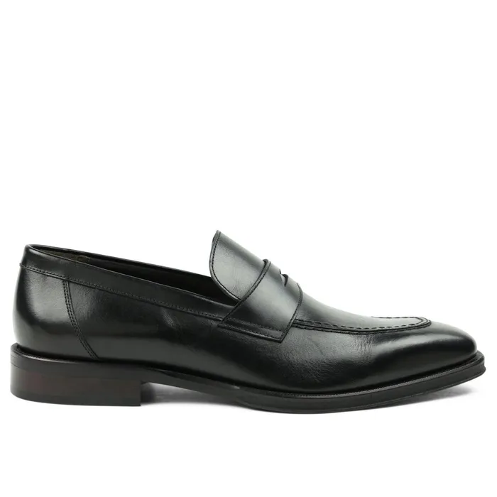 Bruno Magli Nathan Penny Loafer 8211 Black Men Casual Shoes