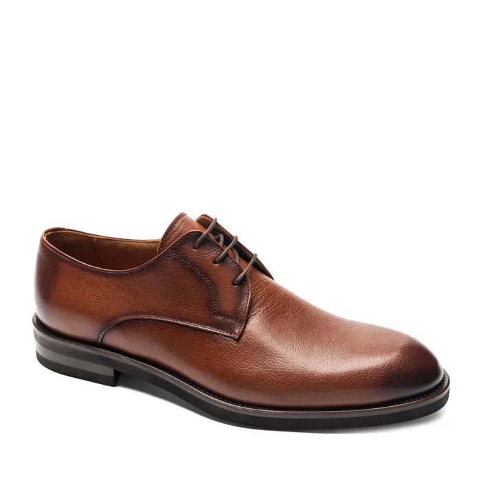 Bruno Magli Pierre Leather OxfordCognac Men Laceups and Oxfords