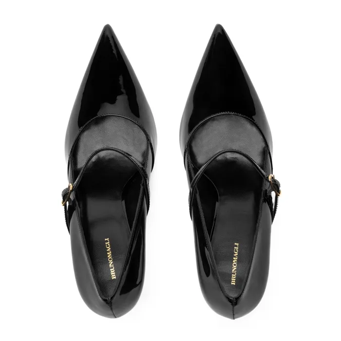 Bruno Magli Prima Pump Black Patent Women Pumps