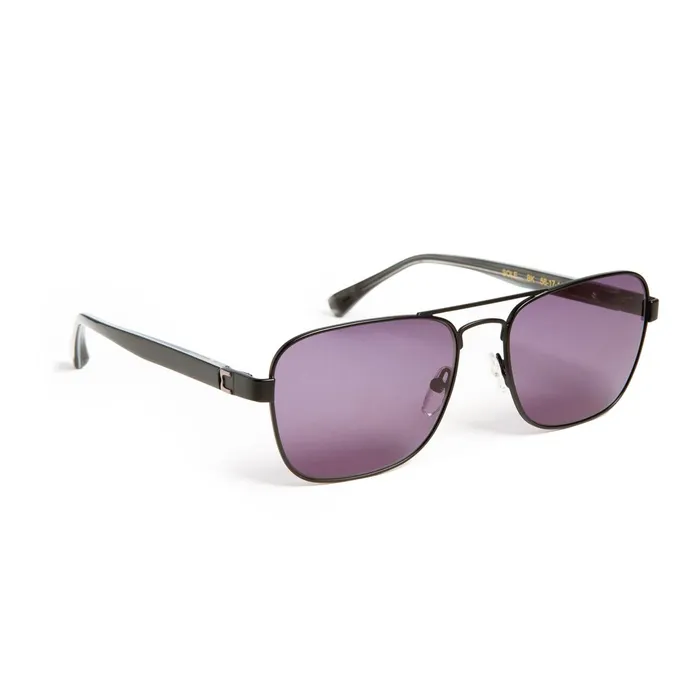 Bruno Magli Sole Aviator Sunglasses 8211 Black Women Sunglasses