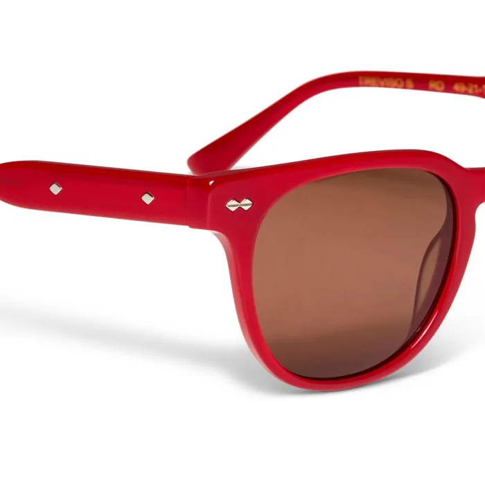 Bruno Magli Treviso Sunglasses Red Women Sunglasses