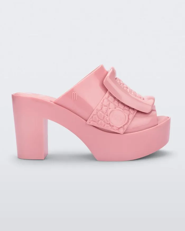 Buckle Up Mule Pinkpink Women Melissa Platforms