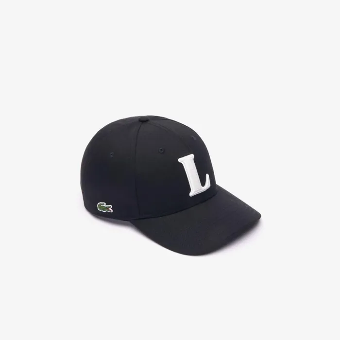 Caps and Hats MenWomen Lacoste Unisex 3D Embroidered Cotton Twill Baseball Cap Black 031