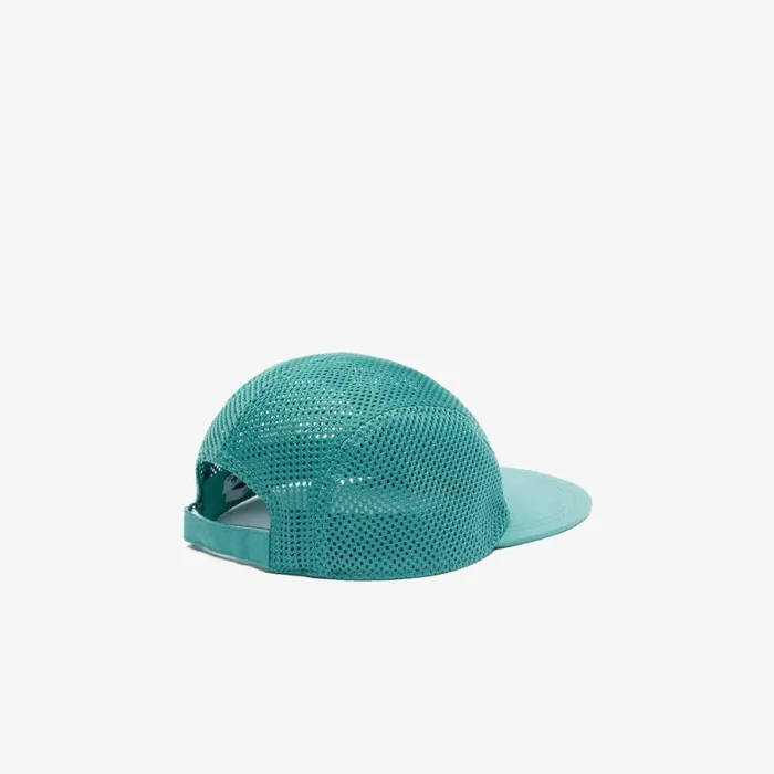 Caps and Hats MenWomen Lacoste Unisex Silicone Crocodile Cap Blue Si0