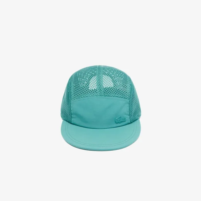 Caps and Hats MenWomen Lacoste Unisex Silicone Crocodile Cap Blue Si0