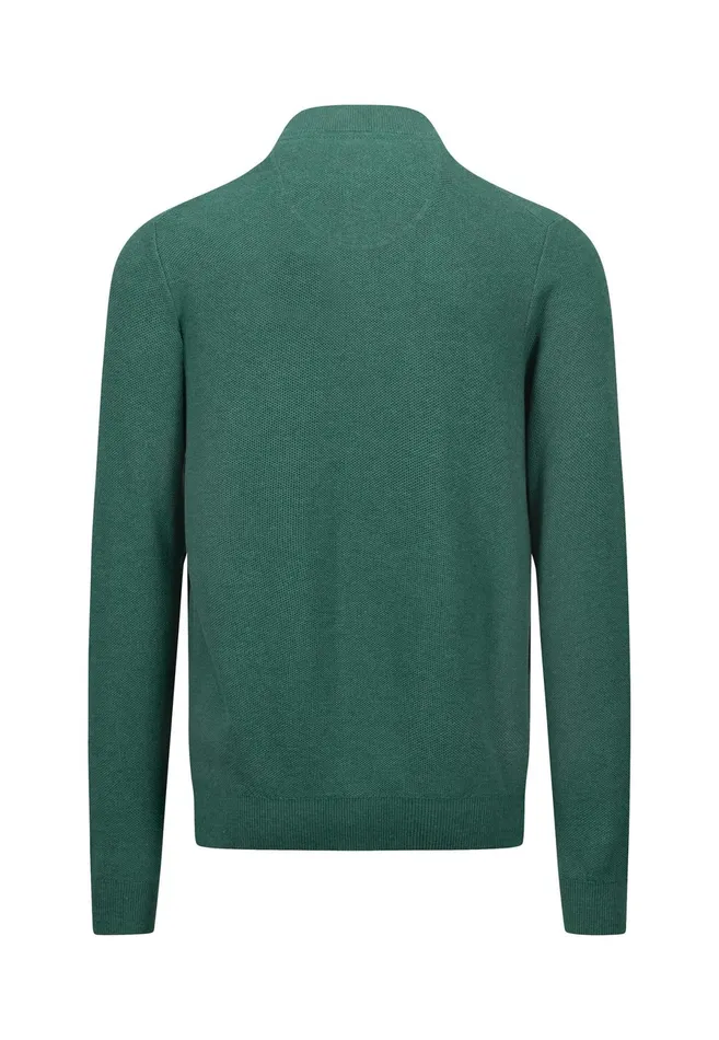 Cardigan Men FYNCHHATTON Parting Jacket Made Of Cotton Navyhazelruby Redlight Khakidark Emerald