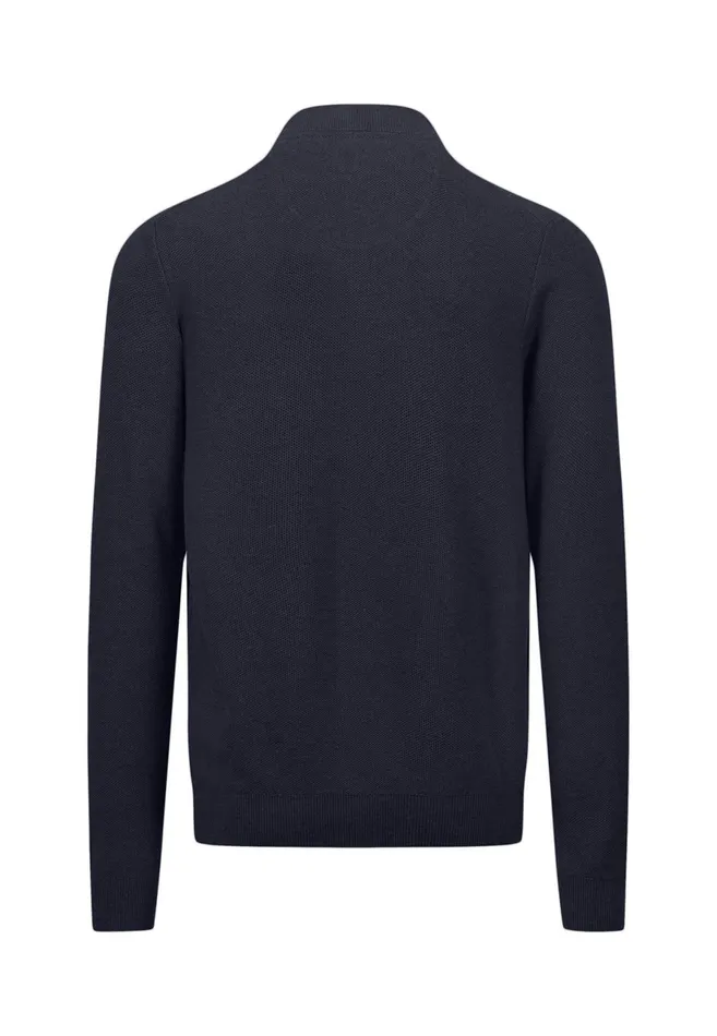 Cardigan Men FYNCHHATTON Parting Jacket Made Of Cotton Navyhazelruby Redlight Khakidark Emerald