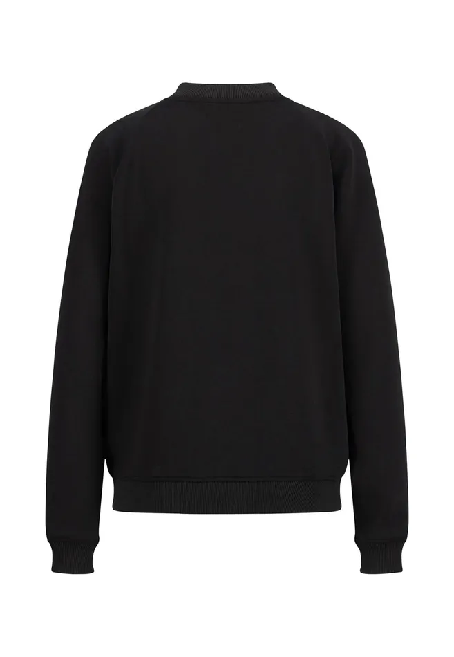 Cardigan Women FYNCHHATTON Fine Sweatshirt Jacket With Bags Blackblue Purplecrimson Red