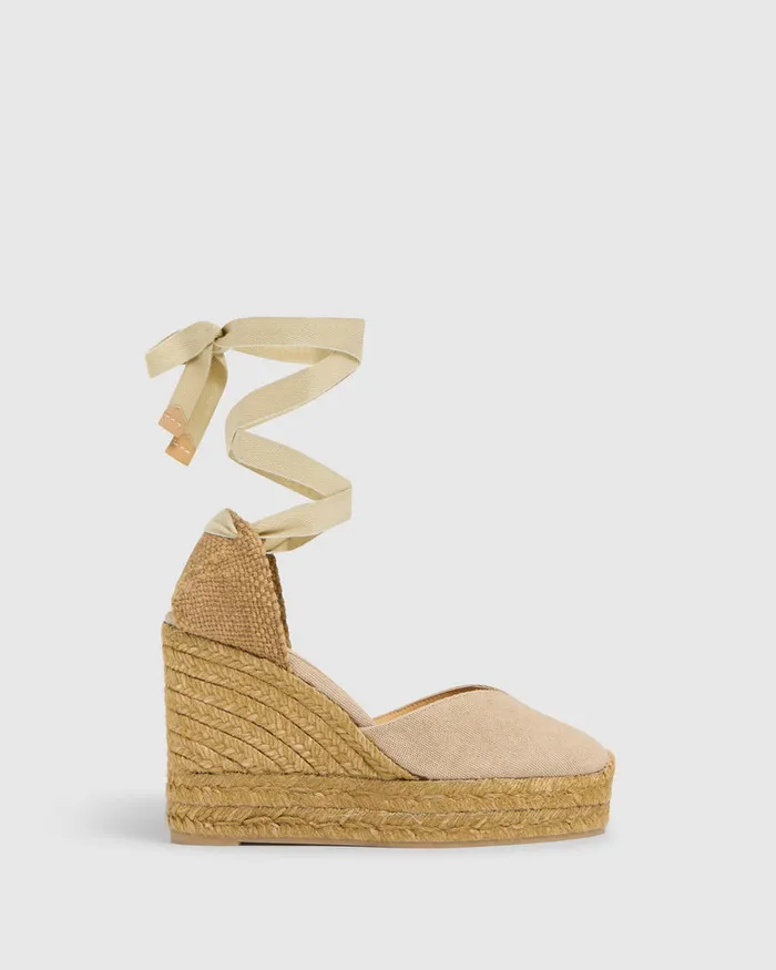 Castaer Chiara T8ed002 Sand Women Wedges