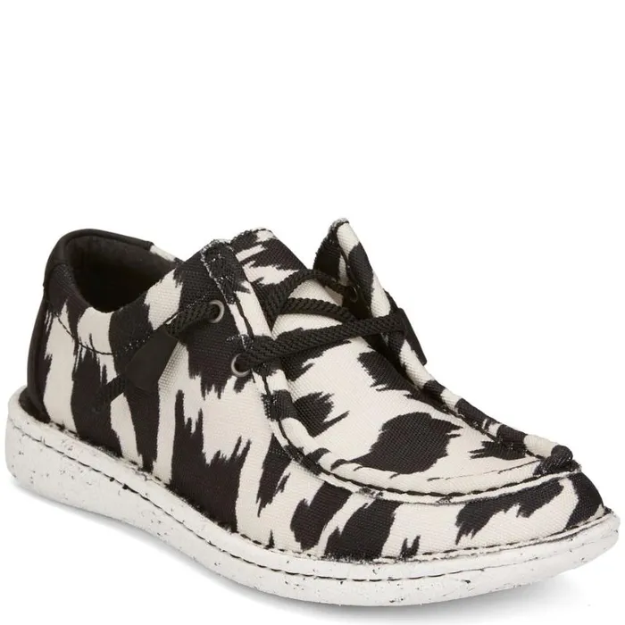 Casuals Women Justin Boots Hazer Print Multicolor 8211 Blackwhite 040animal Print041