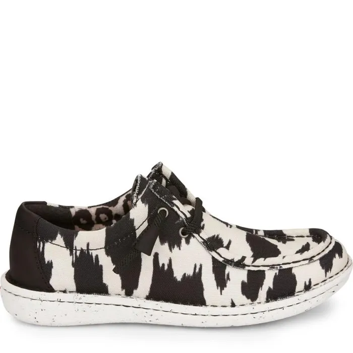 Casuals Women Justin Boots Hazer Print Multicolor 8211 Blackwhite 040animal Print041