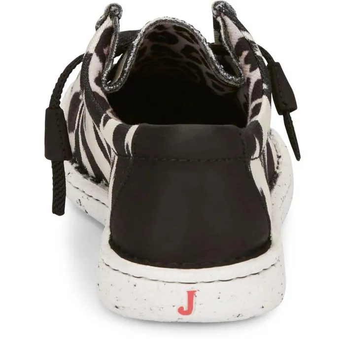 Casuals Women Justin Boots Hazer Print Multicolor 8211 Blackwhite 040animal Print041