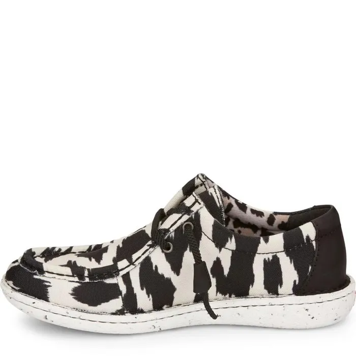 Casuals Women Justin Boots Hazer Print Multicolor 8211 Blackwhite 040animal Print041