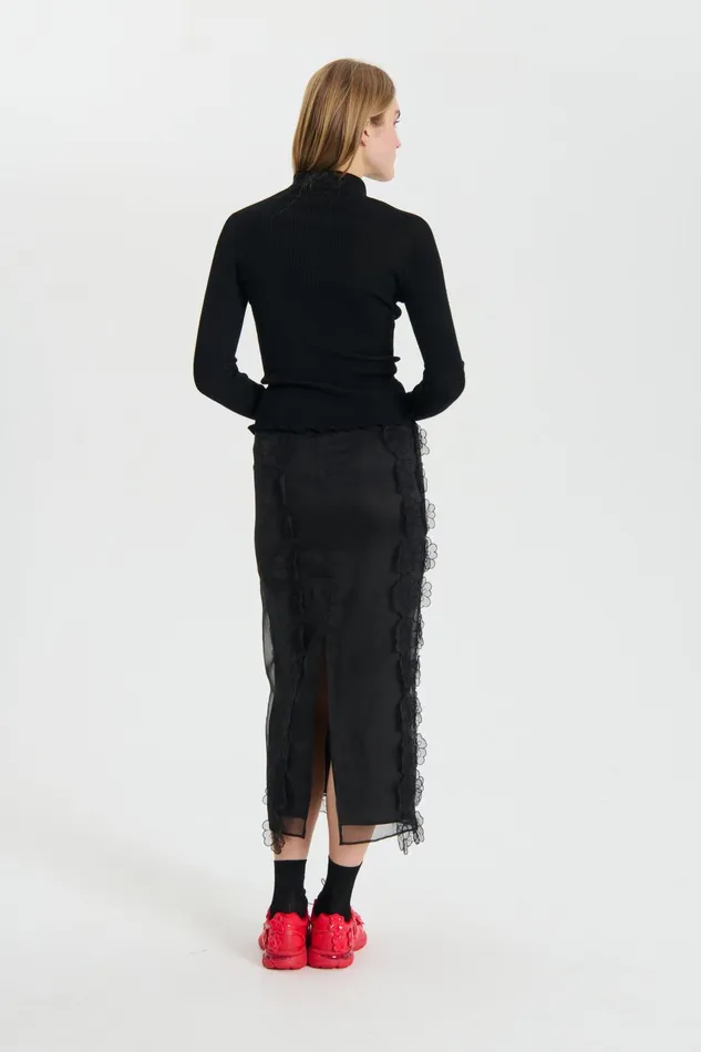 Cecilie Bahnsen Blouses Women ODA TOP Black