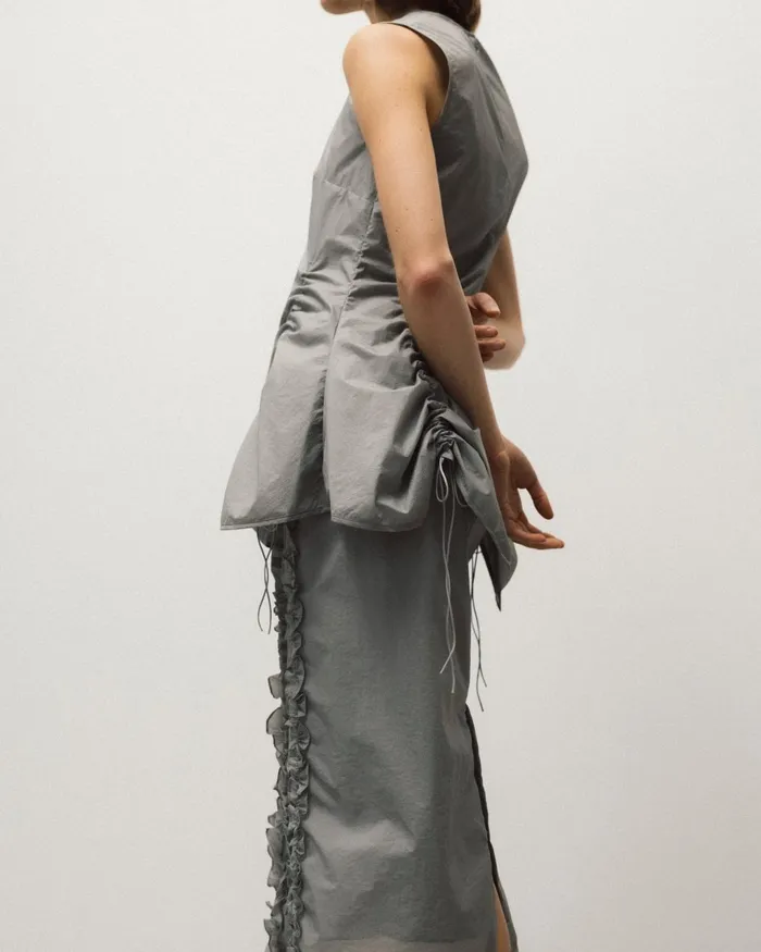 Cecilie Bahnsen Blouses Women UNIKA TOP Grey
