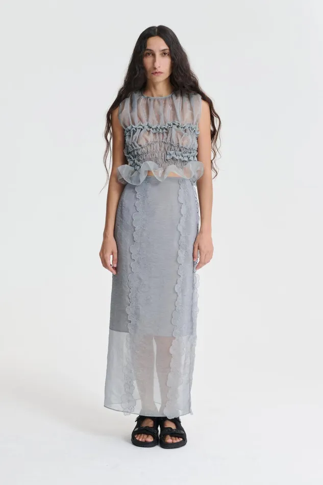 Cecilie Bahnsen Blouses Women UPHI TOP Grey