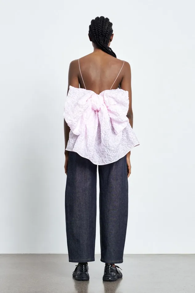 Cecilie Bahnsen Blouses Women VERONICA TOP Rosewater